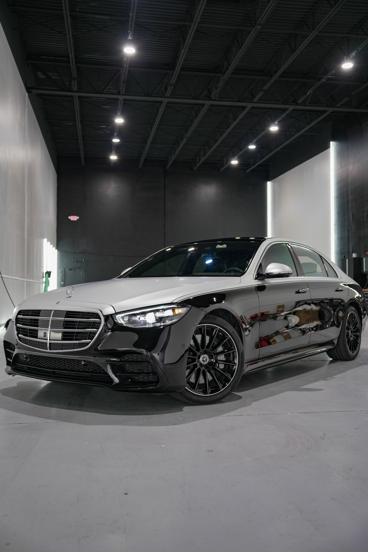 Satin Silver · Mercedes S-Class — Ballers Automotive