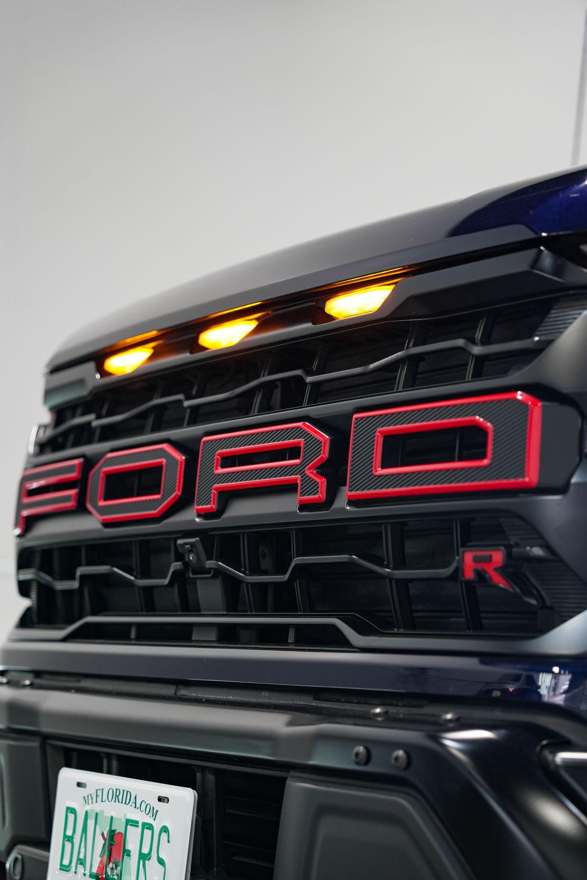 3M Gloss Hot Rod Red Accents · Ford Raptor R — Ballers Automotive